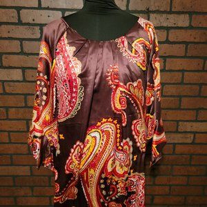 Uncle Frank Satin dress size XL.  23" across the chest.